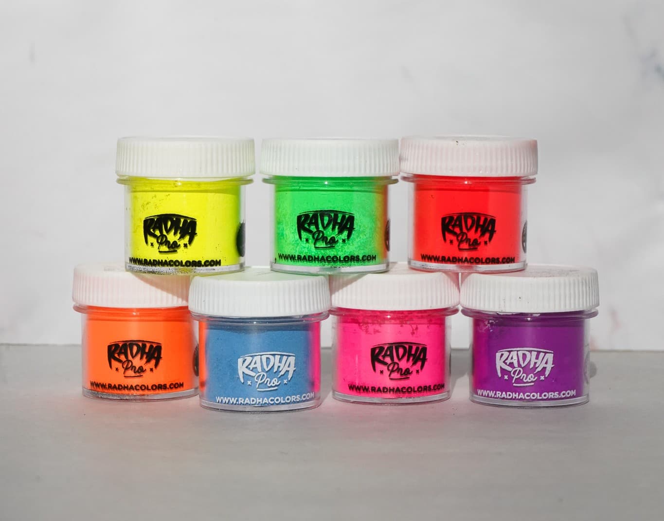 Los colores de Colorantes Fluo