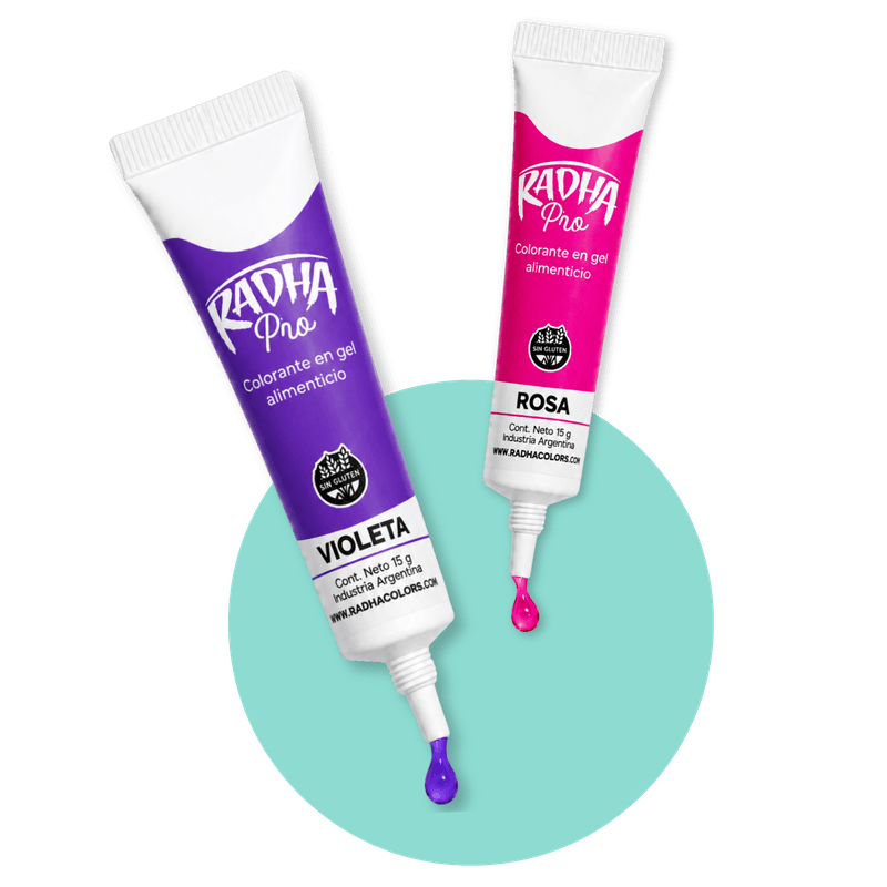 Colorantes en gel Radha