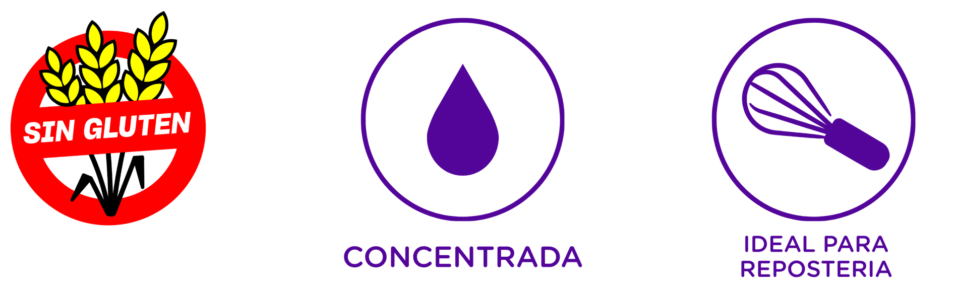 Sin gluten, concentrada, ideal para repostería