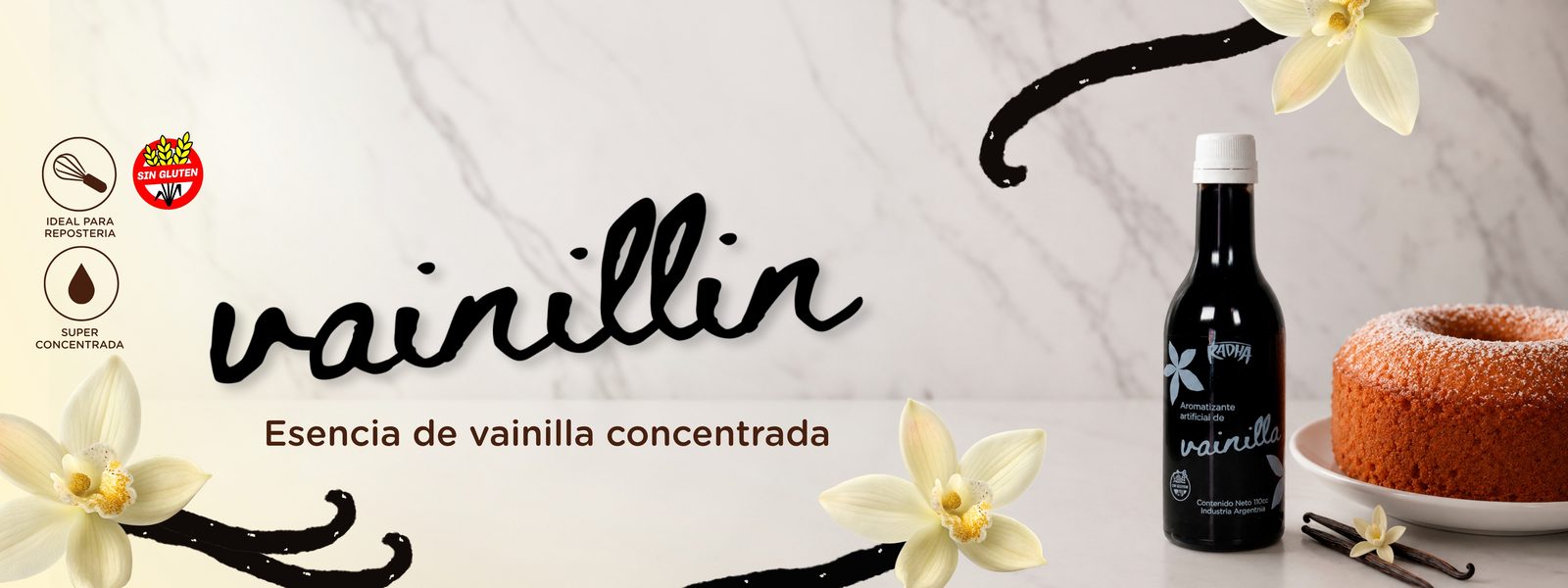 Esencia de Vainilla Radha