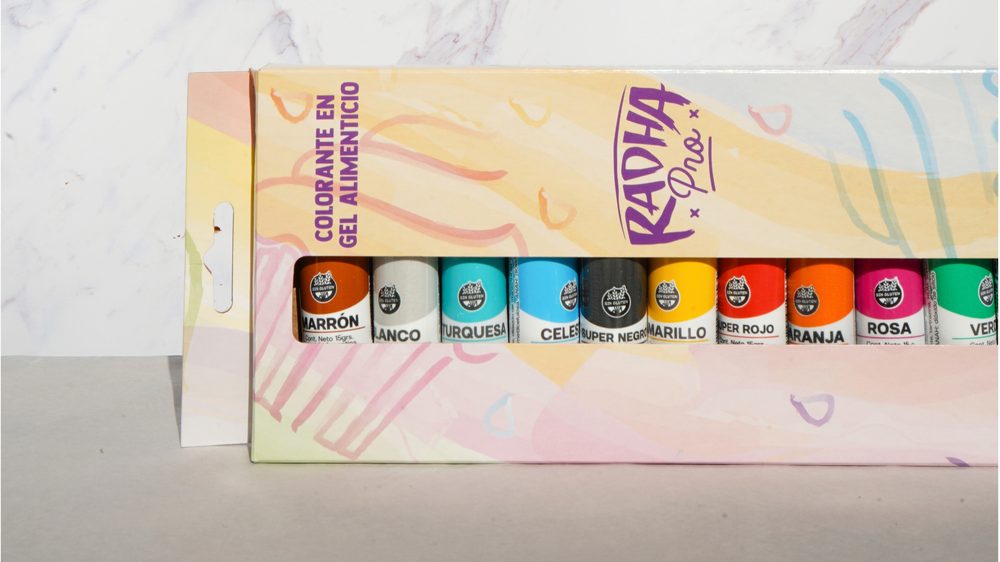 Caja x12 Colorantes en Gel