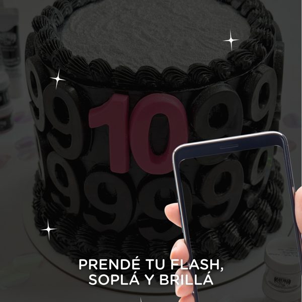 Prendé tu flash, soplá y brillá